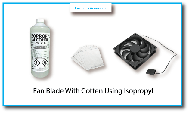 Fan Blade With Cotten Using Isopropyl