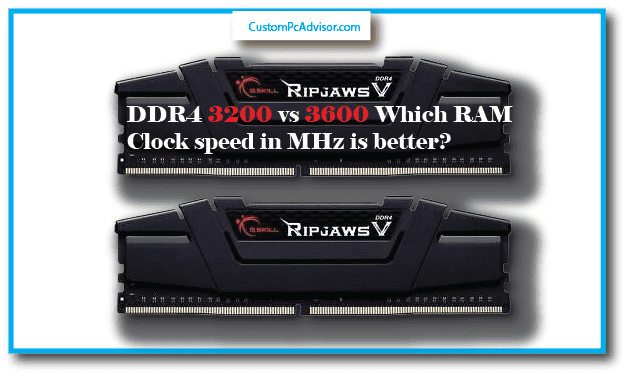 DDR4 3200 vs 3600